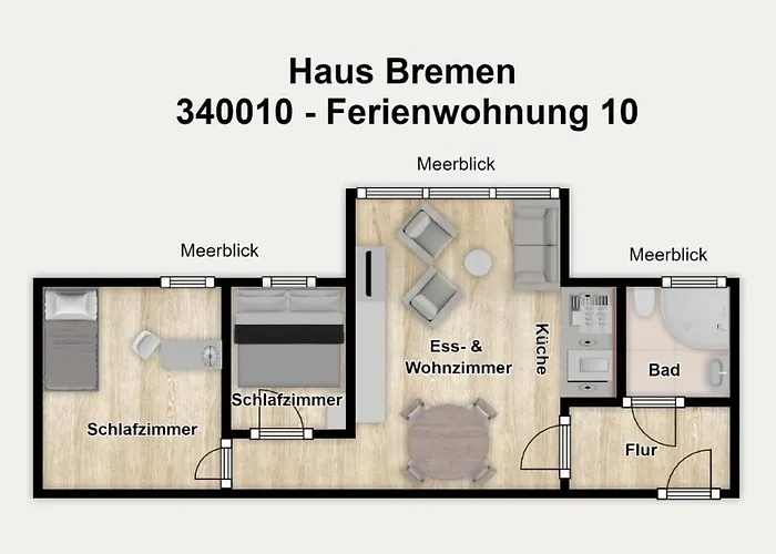 Apartman Haus Bremen 10 *